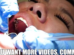 She Has Fillings In All Her Teeth