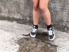 Latina Piss Bimbo Public 3