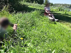 Blonde And Busty Olivia Bay Is Taking The Perv’s Cock And Doing It In.