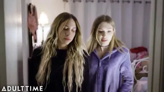 Her Big Entrance Sparks Hot Lesbian Connection At The Party!