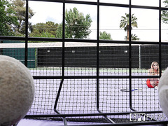 Serena Avery Talks Stepbro Into Fucking Her Instead Of Playing Tennis