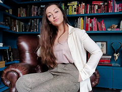 Busty Boss Dani Daniels Shows Off Her Body As An Encouragement