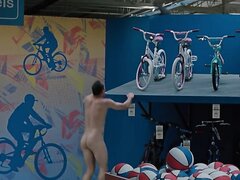 NAKED IN THE STORE