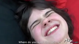 Thick Hot Girl Gets Intense Creampie In Her Butt🍑 From A Random Guy