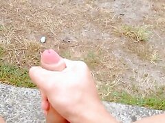 Public Park Jerk Off   Video 2