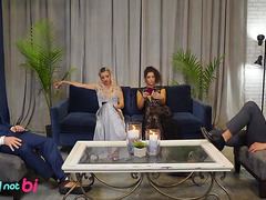 Horny Bisexual Foursome With Big Cocks