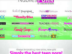 Two Gorgeous Fit Brunettes Dressed Like Ghostbusters Gets Fucked By A Handsome Stepbrother With A Big Dick