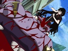 Crazy Female Warrior Anime