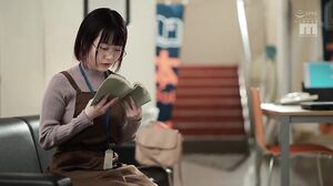 MIDA 406 A Plain Looking Bookstore Clerk With Glasses Whispers Dirty Words She Learned From Porn Magazines, And Gets All Horny. Sakura Miura, A Shy Girl With Divine Breasts.