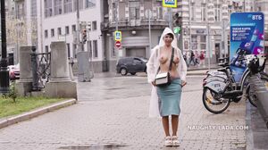 NaughtyLada   Transparent Raincoat