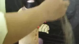 Master Bounds And Spanks His Moveless Victim In The Room Of Pain