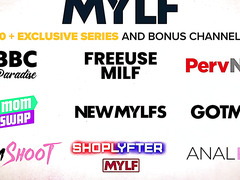 Buxom Ebony Mystique Rocks Younger Cock By The Pool