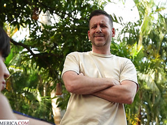 Lucky Cock Bangs Buxom Milf Neighbor