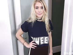 Adventurous Blonde Angel Anastasia Knight Handles Stepbro’s Huge Cock