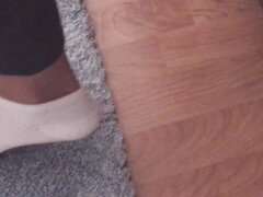 Candid Feet In Socks