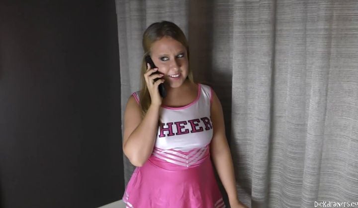 Brooke Bliss Cheerleader Eats Black Athlete Ass & Endures Hard Bbc For State&excl;