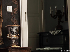 Bewitching MILF Afina Kisser Does Anal In The Garden