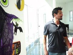 Little Red Riding Hood Elsa Jean Works On A Beefy Cock