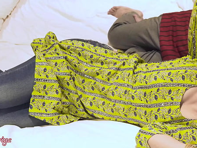 Horny Indian Stepsis Harami Pati Gets A Messy Cumshot After Intense Sex In Close Up