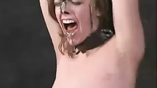 Awesome Looking Model Is Getting Hogtied And Treated