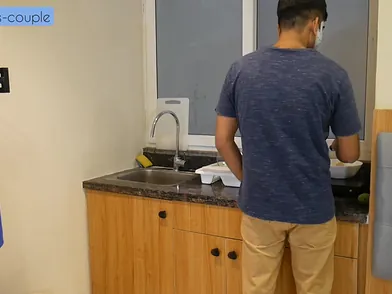 Desi Roommates Share Couch & Indulge In Rough Sex Frenzy!