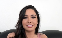 Karlee G Busty Brunette Fucked Hard At Casting