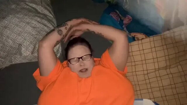 Big Titted Amateur MILF Gobbles Shaft