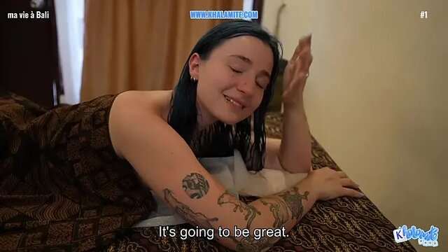 French Couple’s Hairy Anal Sex In Bali   POV