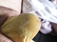 Underwear Precum Wanking Bulge   Video 2