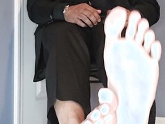 Boss Suit Shoes Feet Worship