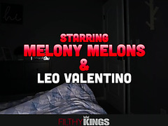 BBW MILF Melony Melons Comforts Her Stepson Leo Valentino After A Bad Dream