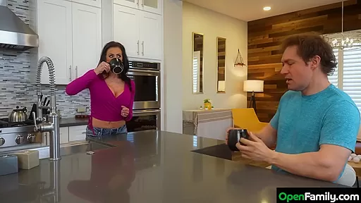 Sexy Shows Her Stepson N Law The Benefits Of An With Reagan Foxx And Sam Shock