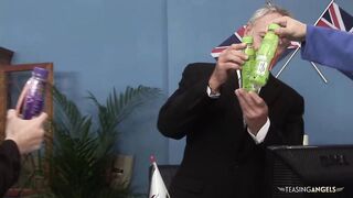 Sweet Secretaries Screwing With 2 Sexually Excited Boys In The Office